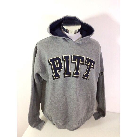 Pitt Panthers Hoodie Sweatshirt Mens Large - Picture 1 of 8